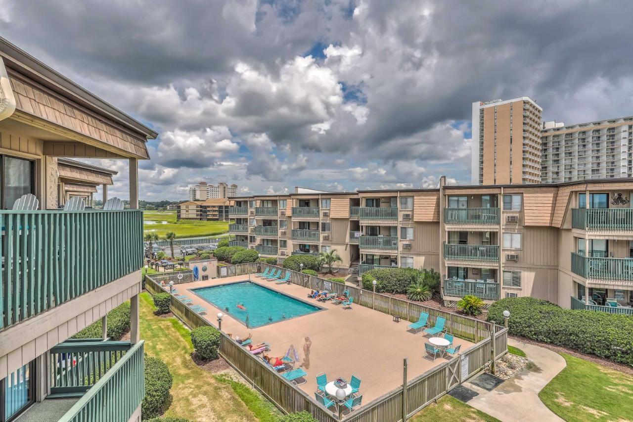 Oceanfront Myrtle Beach Condo About 9 Mi To Boardwalk! Exterior photo