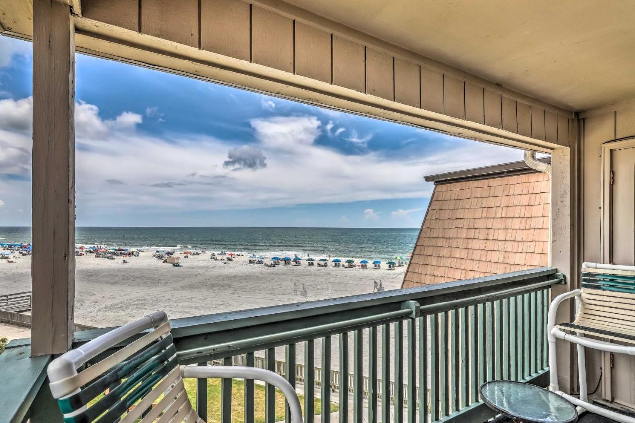 Oceanfront Myrtle Beach Condo About 9 Mi To Boardwalk! Exterior photo